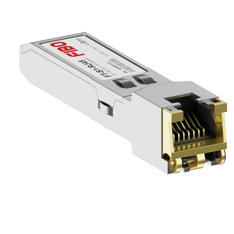 SFP Трансивер FIBO 1000BASE-T SFP RJ-45 модуль cat.5e 100м