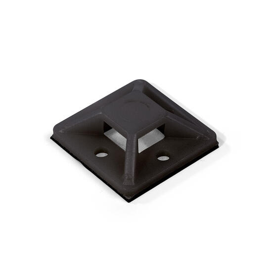 Площадка самоклеящаяся КВТ ПМС 25х25 (черн) (100шт)